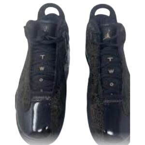 Air Jordan 9.5 Dub-Zero 20th Anniversary blk & laser etched patent leather wrap